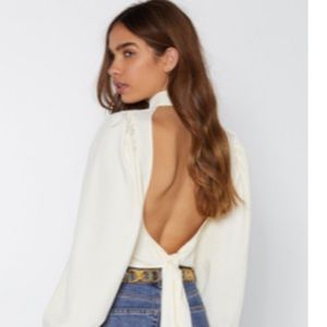 2 nasty gal wrap crop tops